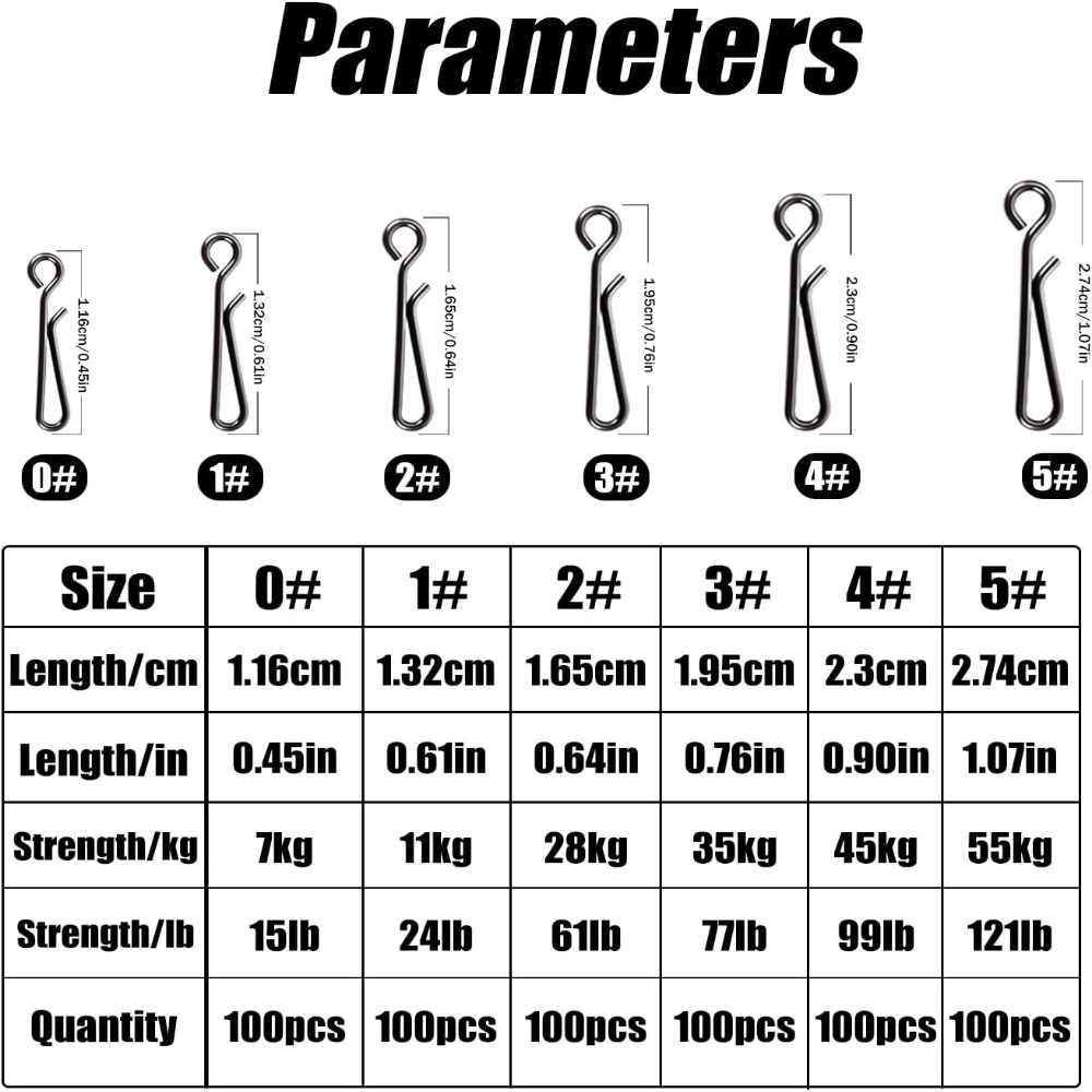 100Pcs Stainless Steel Fishing - Saltwater Line 评论和价格
