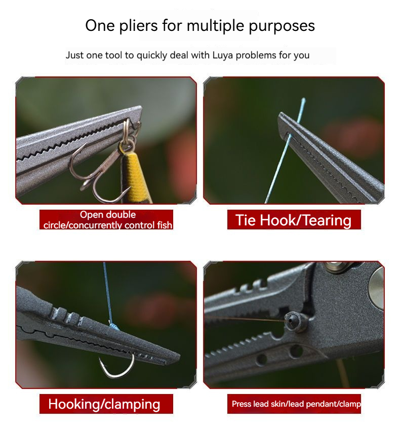High-Precision Luya Pliers Mul - Fishing Line Cutter 评论和价格
