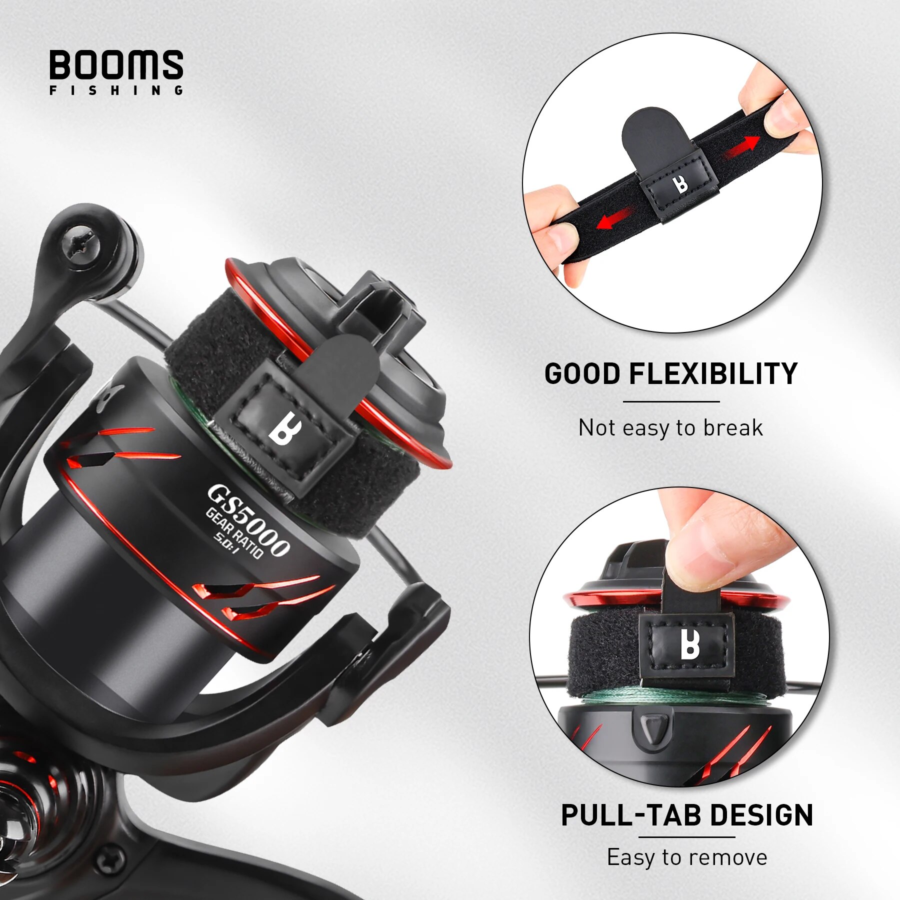 Booms Fishing SB1 4Pcs Spinnin - Fishing Line Box 评论和价格
